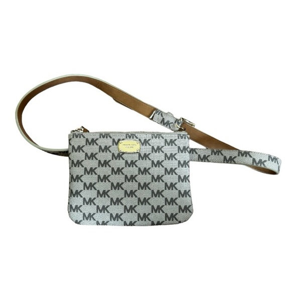 Michael Kors MK Logo Belt Bag fanny pack - Picture 1 of 8